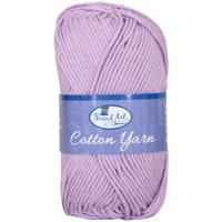 Threadart 100% Pure Cotton Crochet Yarn | Lavender | 50 gram Skeins | Worsted Medium #4 Yarn | 85 yds per Skein - 30 Colors Available