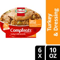 HORMEL COMPLEATS Turkey & Dressing, 10 Oz (Pack of 6)