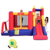Ktaxon Kids Inflatable Bouncer House Oxford Cloth Jumper Castle with Blower