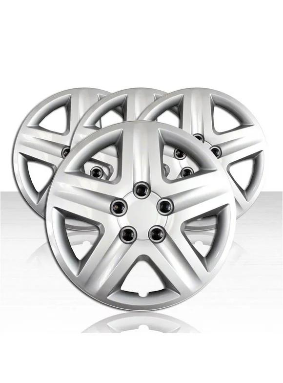 Set of 4 Wheel Covers for 2006-2011 Chevrolet Impala 5 Spoke 16 inch - Silver