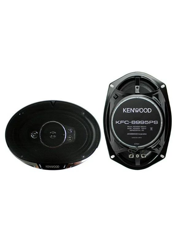 Kenwood 6 x 9" 650W 5-Way Car Audio Coaxial Stereo Speakers, Pair | KFC-6995PS
