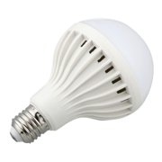 E27 Motion Sensor Light Bulb, Auto Smart Led PIR Infrared Body Sound Sensor Light Energy Saving Light Bulb