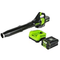 Greenworks PRO 80V 580 CFM Cordless Brushless Axial Leaf Blower with 2.5 Ah Battery and Charger, BL80L2510