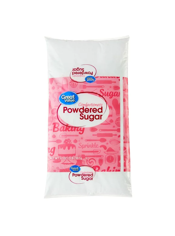 Great Value Confectioners Powdered Sugar, 32 oz