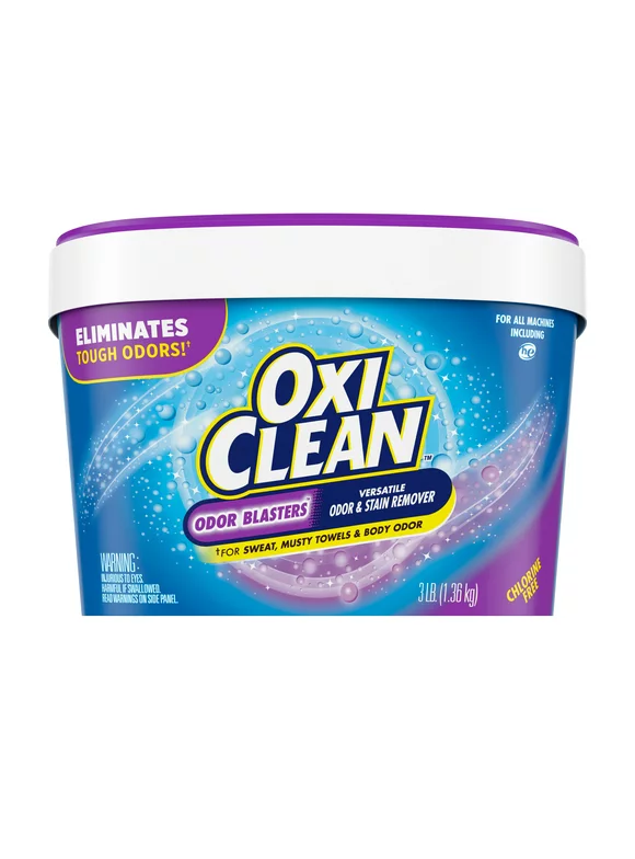 OxiClean Odor Blasters Versatile Stain Remover, 3 lb