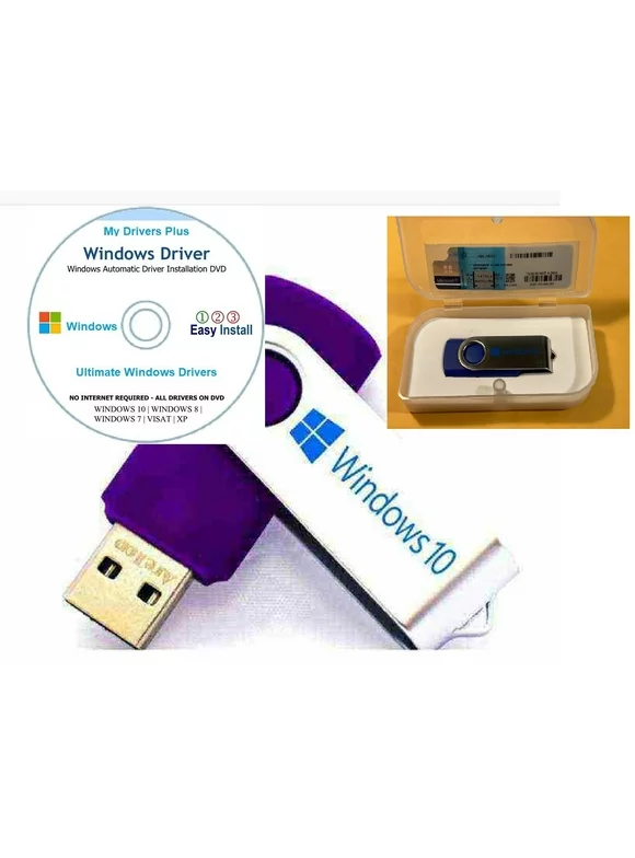 3 in 1 USB FLASH DRIVE  window 10(PRO & HOME) 32/64 bit all versions with TOW products keys(1 KEY FOR PRO VERSION,1 KEY FOR HOME VERSION) & driver pack for windows..