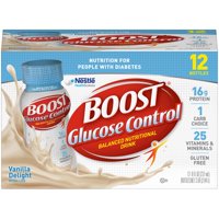 Boost Glucose Control Oral Supplement 12179158 8 Oz Case of 24, Very Vanilla Flavor