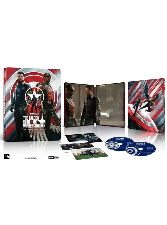 The Falcon and the Winter Soldier: The Complete First Season (4K) (Steelbook) Fox Action & Adventure