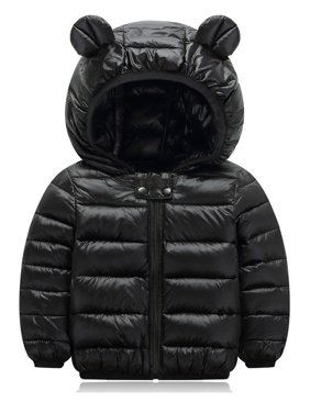 Toddler Kids Boy's Girl's Winter Warm Hooded Down Snowsuit Coat