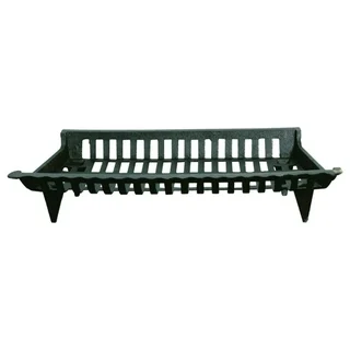 ZRQarq Products Corp 30' Blk Cast Iron Grate 15430 Fireplace Grates & Andirons