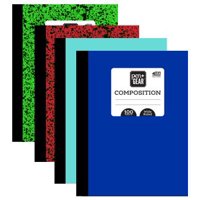 Pen + Gear Color Composition Book, Wide Ruled, 4 Count