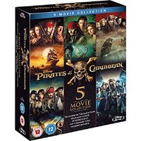Pirates of the Caribbean - Complete Collection [Blu-ray] All 5 Movie Collection