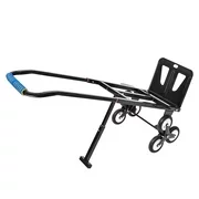 Famure trolley|Trolley Foldable Portable Climbing Hand Truck 6 Wheel Stair Climber Dolly Cart