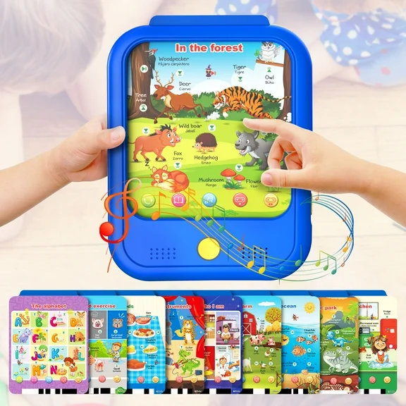 Kids Learning Tablet,Educational Learning Pad,Early Educational Toys for Toddler,Gifts for Boys & Girls Aged 2-6