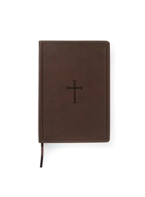 CSB Super Giant Print Reference Bible, Brown LeatherTouch, Value Edition (Hardcover)