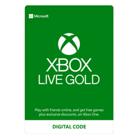 Xbox Live Gold Membership, Microsoft, [Digital Download]