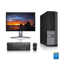 Refurbished - Dell Optiplex Desktop Computer 2.9 GHz Core i3 Tower PC, 4GB, 500GB HDD, Windows 10 Home x64, NEW 19" Monitor , Wireless Mouse & Keyboard