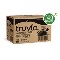 Truvia Naturally Sweet Calorie-free Sweetener from the Stevia Leaf Packets, 500 Count (35.25 oz Box)