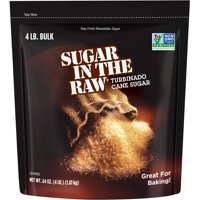 Sugar In The Raw Turbinado Cane Sugar, 4 Lb