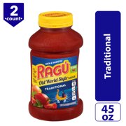 (2 Pack) Rag Old World Style Traditional Pasta Sauce 45 oz.