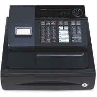 Casio PCR-T280 Thermal Cash Register-Stylish Black Color, 1200 PLU's
