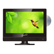 Supersonic SC-1312 - 13.3" Diagonal Class LED-backlit LCD TV - with built-in DVD player - 720p 1366 x 768 - with Mohu Leaf 30 HDTV antenna
