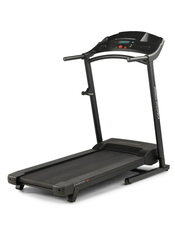 ProForm Cadence 4.0; Treadmill for Walking and Running with 5 Display and SpaceSaver Design