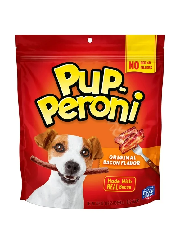 Pup-Peroni Original Bacon Flavor Dog Treats, 22.5 oz Bag