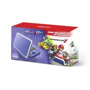 New Nintendo 2DS XL - Purple + Silver With Mario Kart 7 Pre-installed - Nintendo 2DS