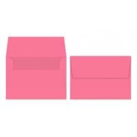 A7 Bright Color Envelopes - 5 1/4 x 7 1/4 Inches - Perfect For 5x7 Photos, DIY Arts And Crafts Cards - For Professional and Homemade Projects - Value Pack of 50 Envelopes (Pulsar Pink)