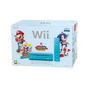 Refurbished Nintendo Wii Console With Mario And Sonic Olympics 2012 Blue