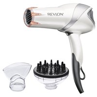 Revlon Pro Collection Infrared Hair Dryer, Pearl with Concentrator and Diffuser