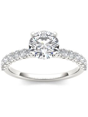 1 Carat T.W. Diamond Classic 14kt Gold Engagement Ring