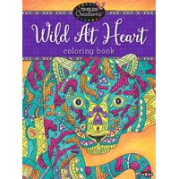 Cra-Z-Art Timeless Creations Coloring Book, Wild At Heart, 64 Pages