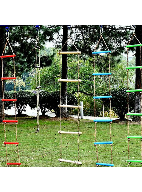 Archer Playground Backyard Climbing Swing Rope Ladder Accessories Game Toy for Kids