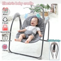 Comfort Electric Baby Infant Swing and High Chair with Bluetooth Rocking Chair with Intelligent Music Vibration Box