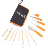 13-Piece Halloween Pumpkin Carving Tool Kit Stainless Steel Blades with Storage Bag for Pumpkin Sculpt Carve 6.2"x9.8"x1.6"