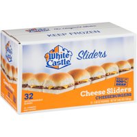 White Castle Cheese Sliders, Frozen Cheeseburger Sliders, 32 Count