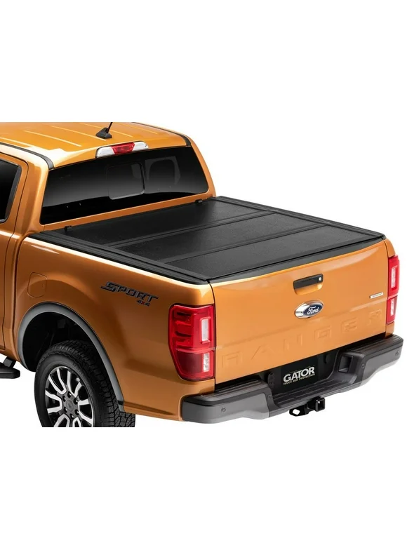 Gator by RealTruck EFX Hard Tri-Fold Truck Bed Tonneau Cover | GC24022 | Compatible with 2019 - 2023 Ford Ranger 5' 1" Bed (61")