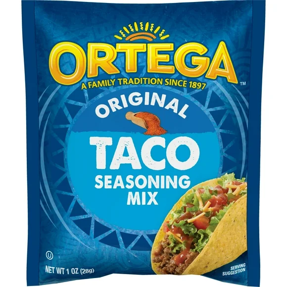 Ortega Original Taco Seasoning Mix, Kosher, 1 oz