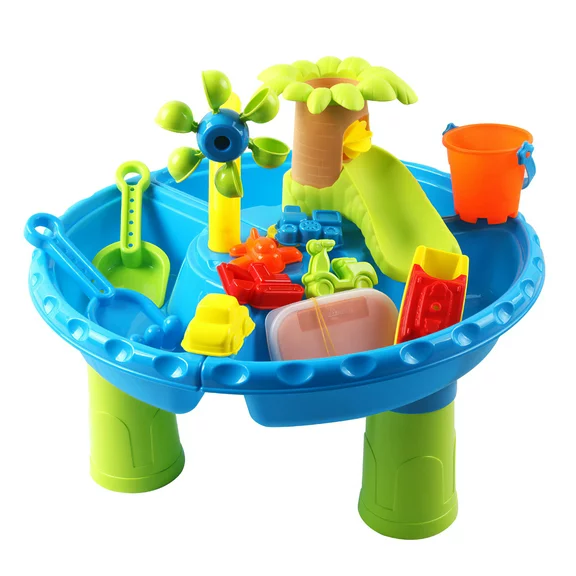 Kid Odyssey Water Table for Toddlers 1 to 3 Year Old Outdoor Boys Girls Sand Water Beach Toys - Small