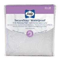 Sealy SecureStay Waterproof Crib Mattress Pad