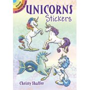 Dover Little Activity Books Stickers: Unicorns Stickers (Paperback)