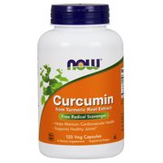 NOW Supplements, Curcumin, Derived from Turmeric Root Extract, Herbal Supplement, 120 Veg Capsules
