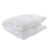 Cheer Collection Hypoallergenic Interchangeable Pillow/Comforter White