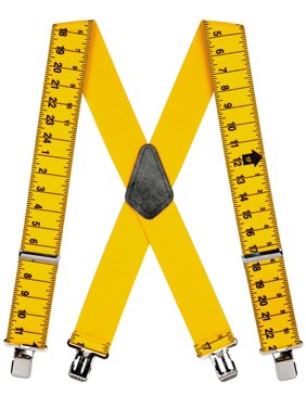 Suspender Store Tape Measure Suspenders - Construction Clip