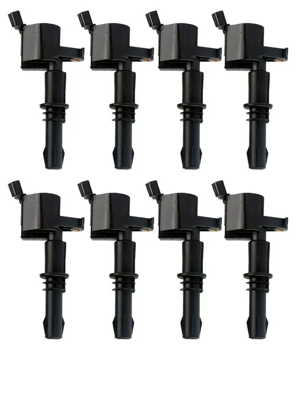 Set of 8 ISA Ignition Coils Compatible with 2005-2008 Ford F150 F250 Mustang Expedition Explorer Mustang Lincoln Mercury 5.4L 4.6L 6.8L V8 V10 Replacement for DG511 C1541 FD508