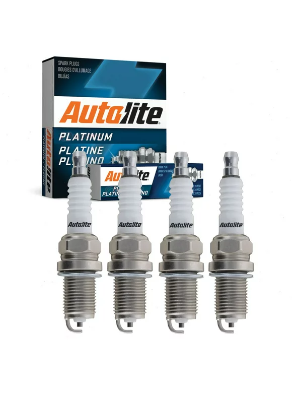 4 pc Autolite AP3923 Platinum Spark Plugs for 1257 3007 344 5 9195166 AGSP22C FGR8KQE0 Ignition Wire Secondary Fits select: 1990-2011 TOYOTA CAMRY, 1998-2006 TOYOTA SIENNA