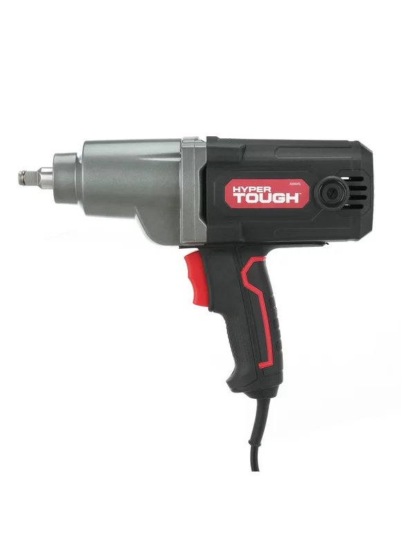 Hyper Tough 7.5A Corded Impact Wrench with 1/2 inch Anvil, 120V