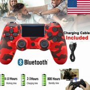 PICTEK Wireless PS4 Controller Vibrate Console Game Handle Bluetooth Gamepad Rechargeable For PS 4(20 colors)
